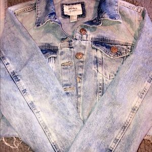 Cropped Jean jacket